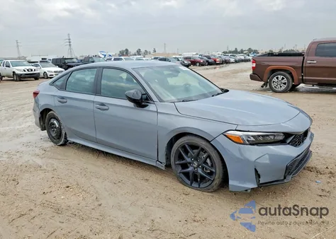 2025 Honda Civic Sport z USA, uszkodzony, nr VIN 2HGFE2F50SH543648